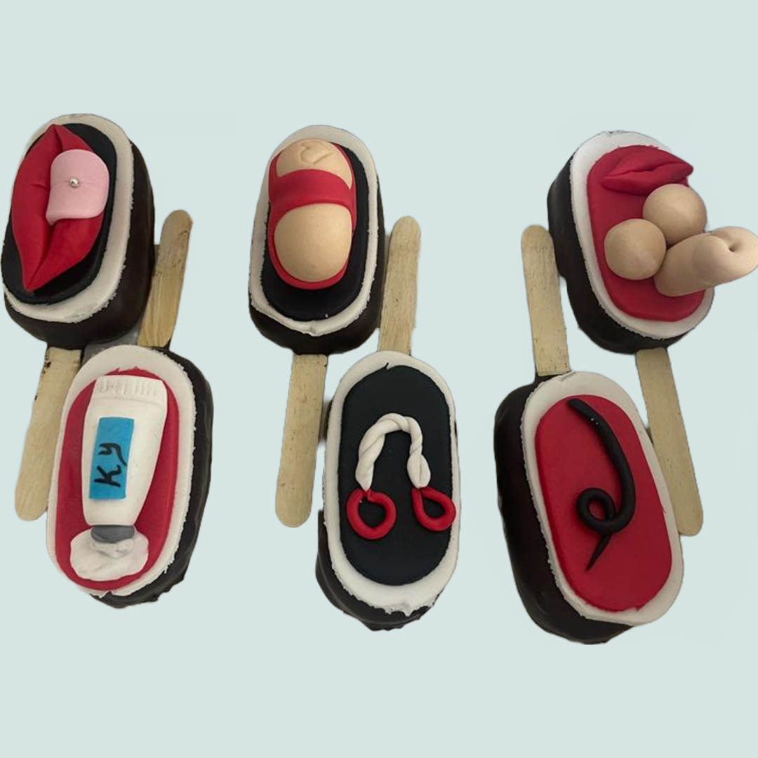 Bachelorette theme Cakesicles(Box of 6) - Crave by Leena