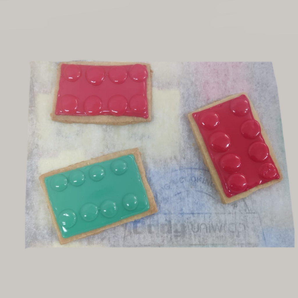 Lego Cookies(Box of 20) - Crave by Leena