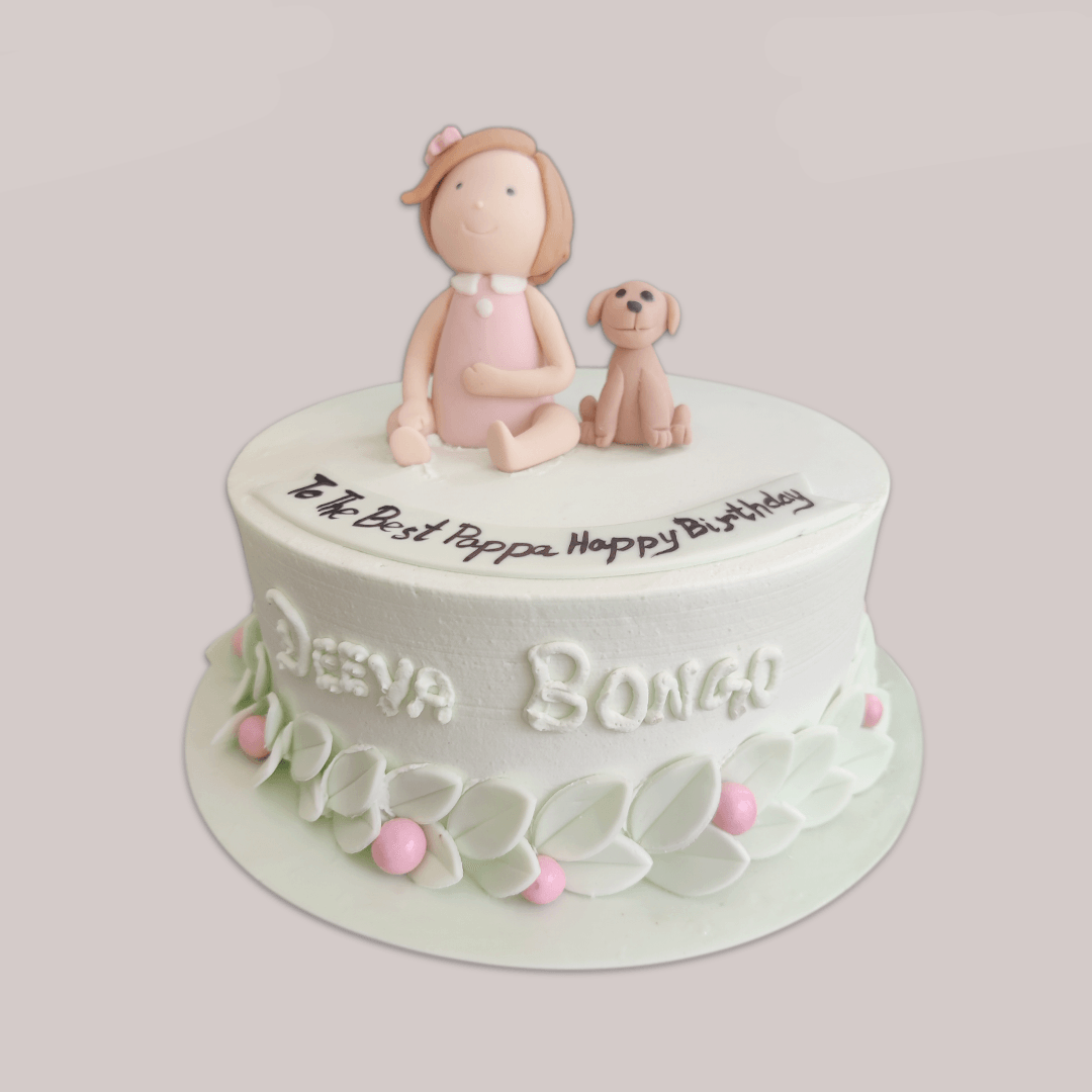 Baby Girl & Dog - Crave