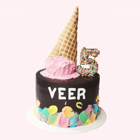 Cone on the Cream Cake - Crave