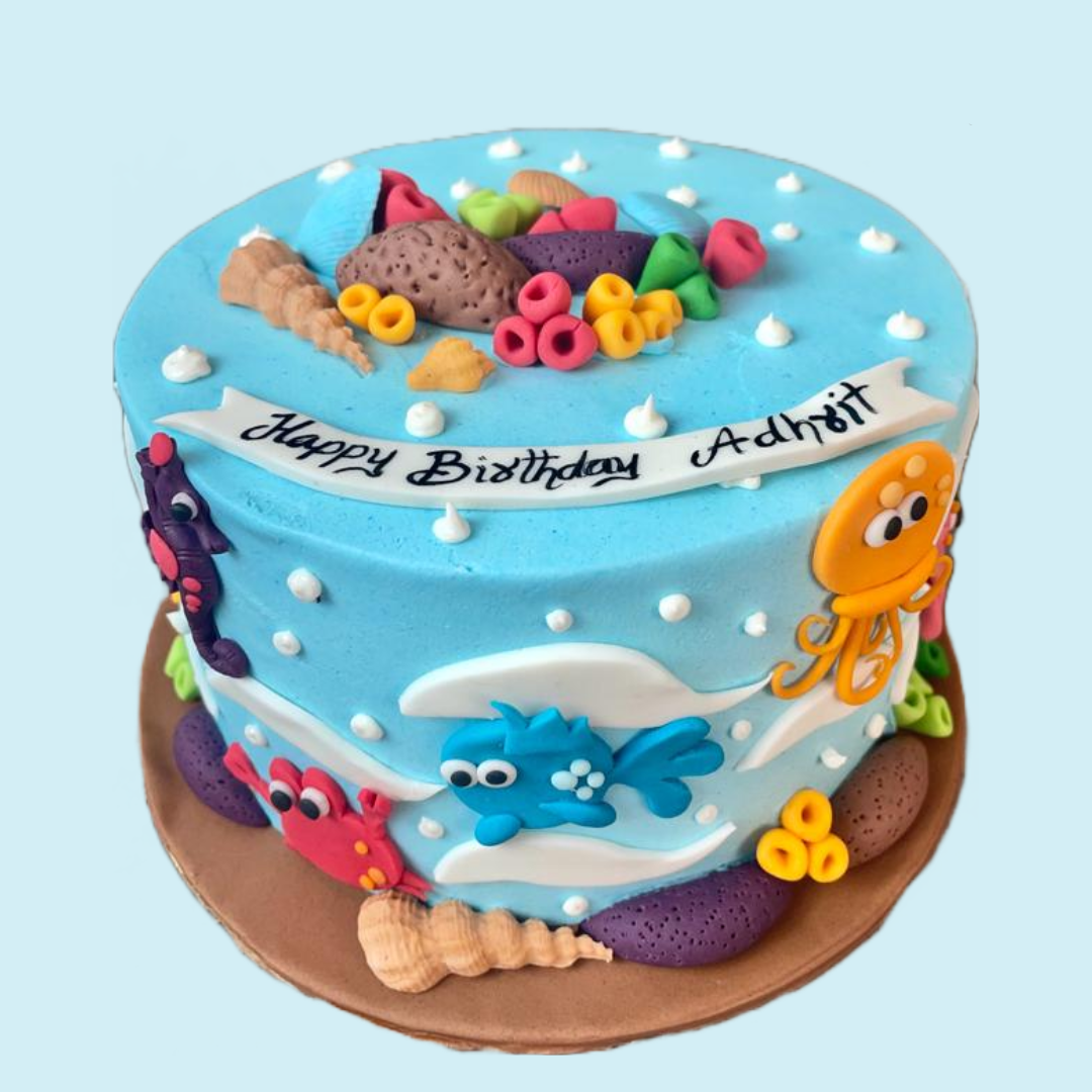 Happy sea animals - Crave by Leena