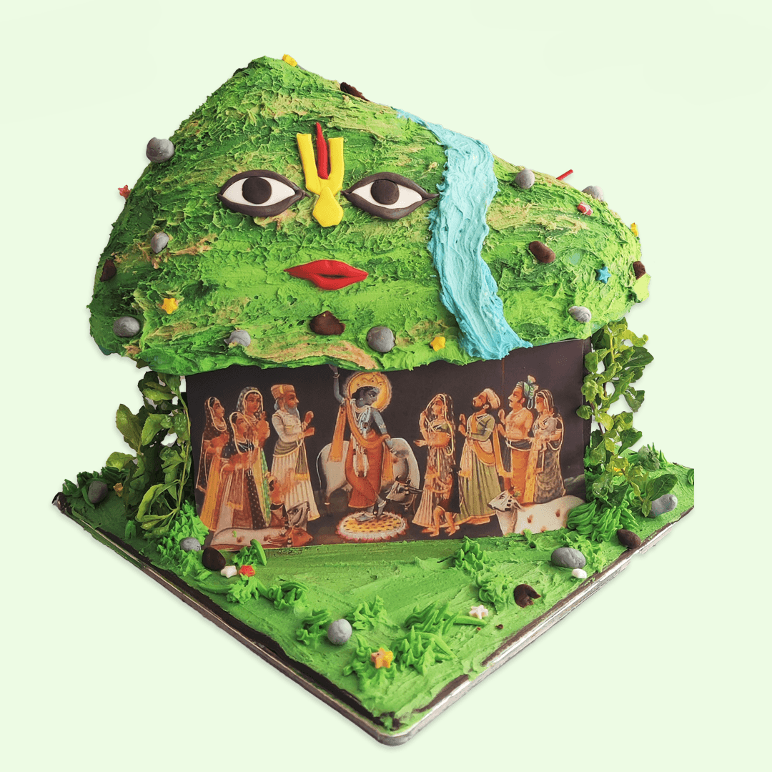 Krishna & Govardhan Parvath - Crave