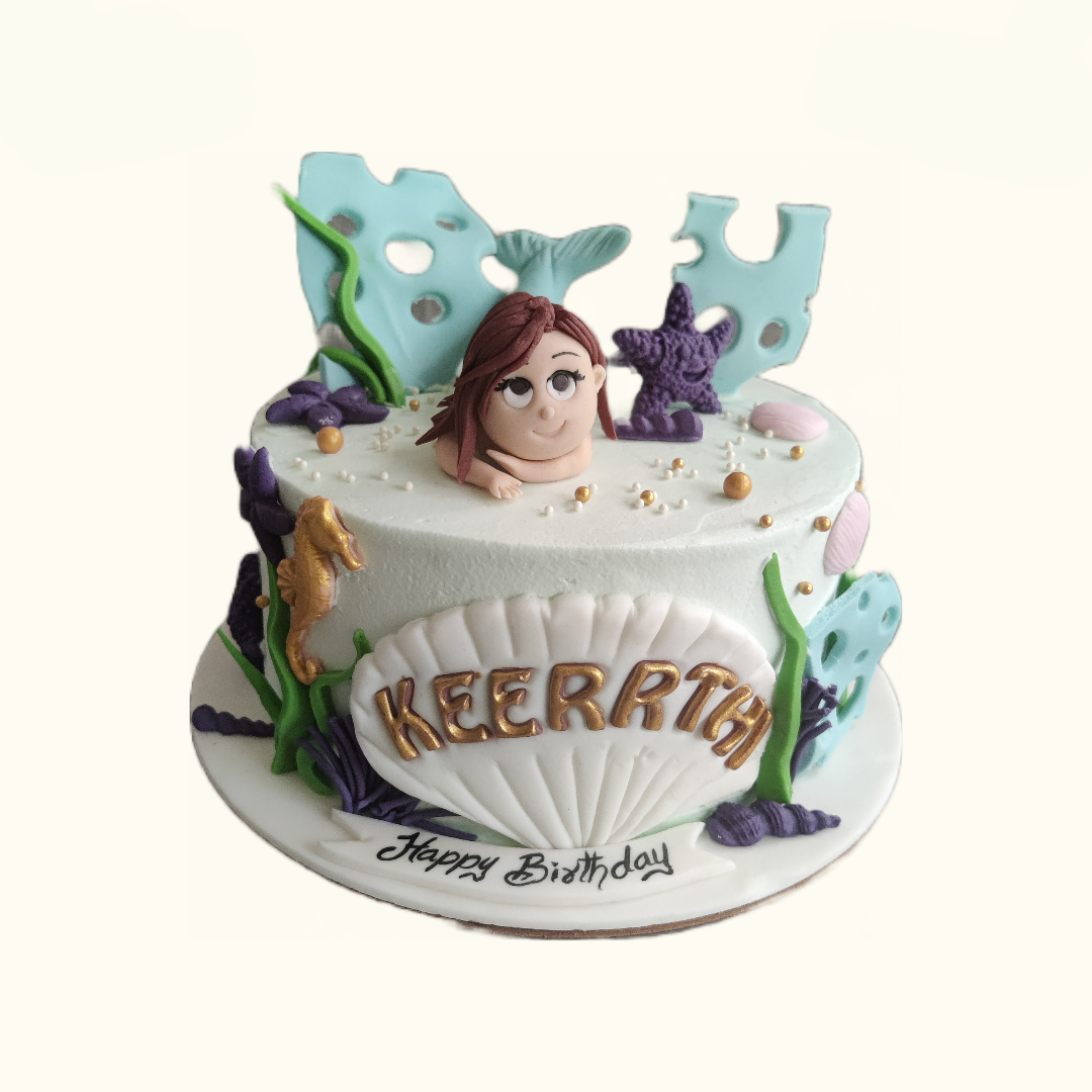 Mermaid Cake. - Crave by Leena