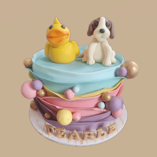 Ruffled Buddies Cake - Crave