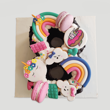 Unicorn Digit Cake - Crave