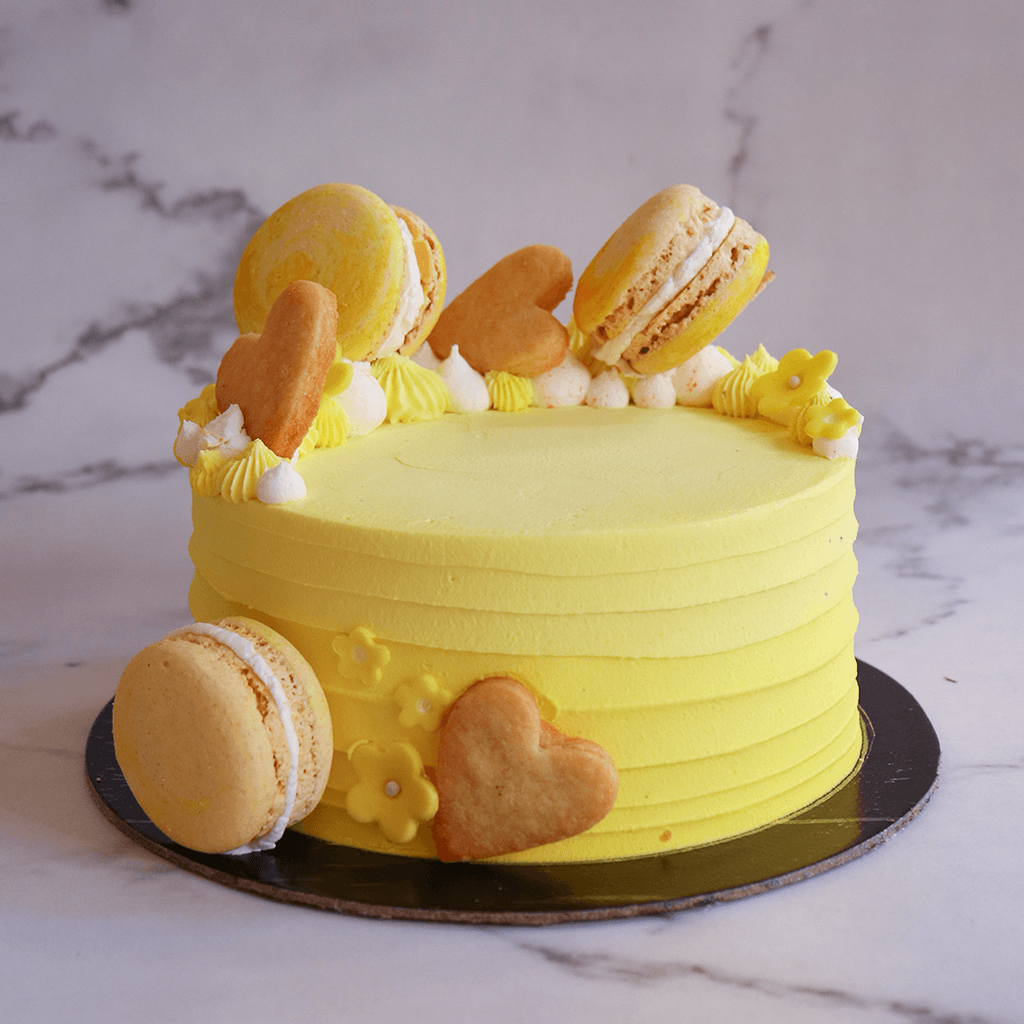Yellow Ombre Cake - Crave by Leena