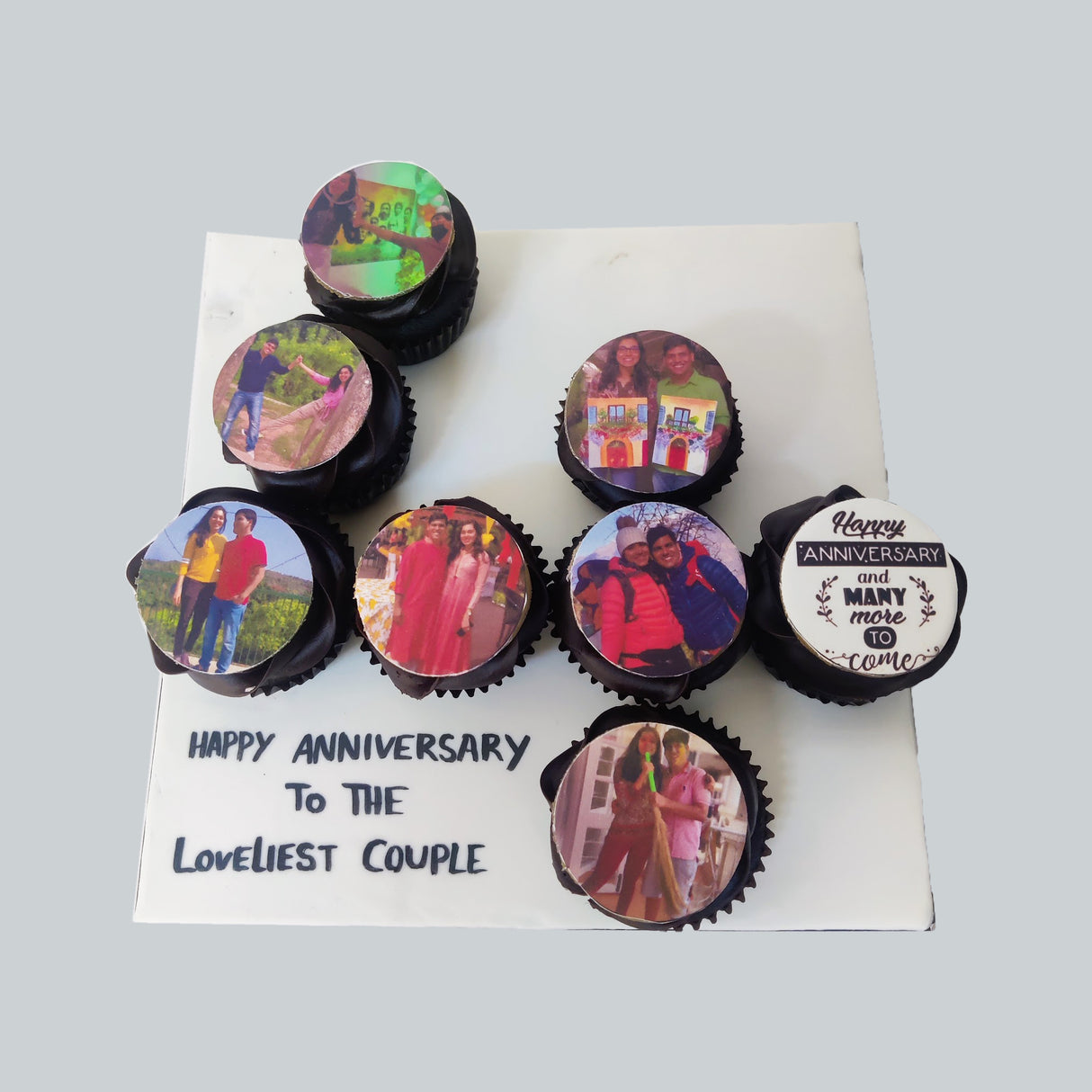 4 Shaped Cupcakes - Crave by Leena