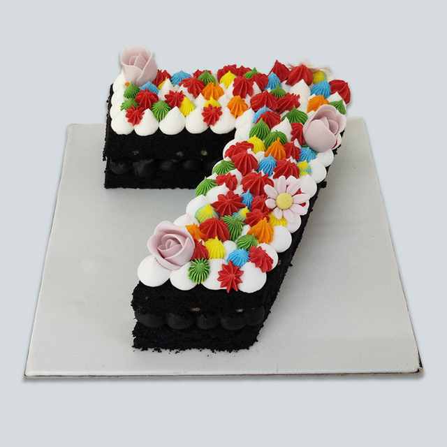 7 Number Cake - Crave by Leena