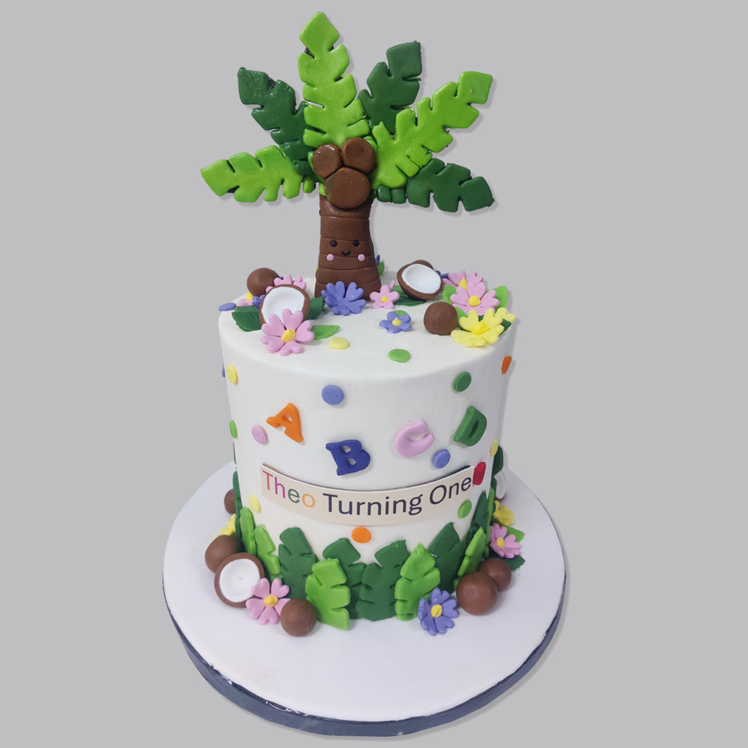 ABC in Coconut World Cake