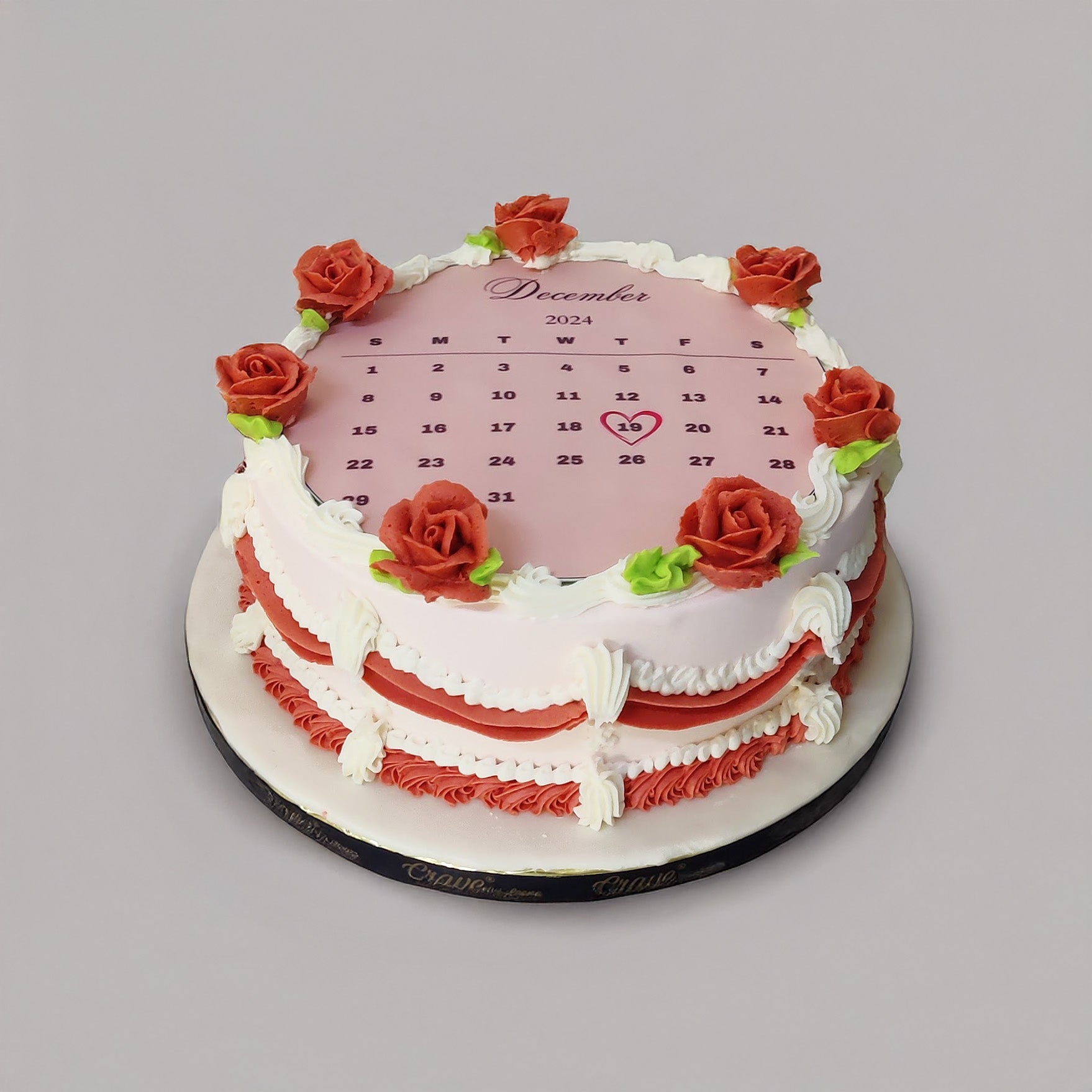 Aesthetic December Cake - Crave by Leena