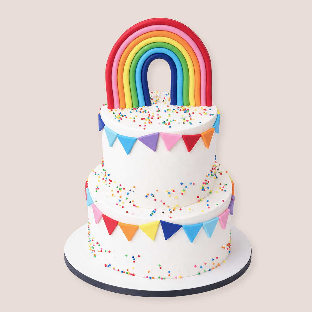 Rainbow Theme Cake