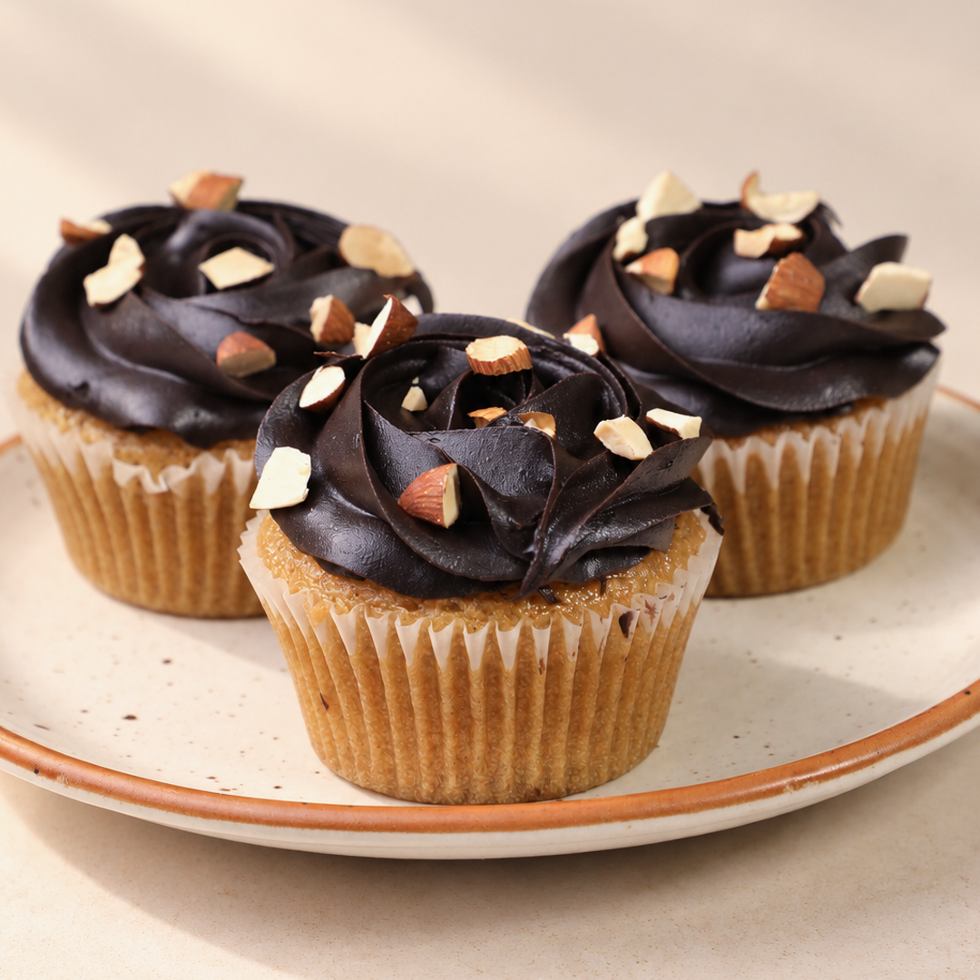 Almond Joy Cupcakes — Gluten-Free & Refined Sugar-Free
