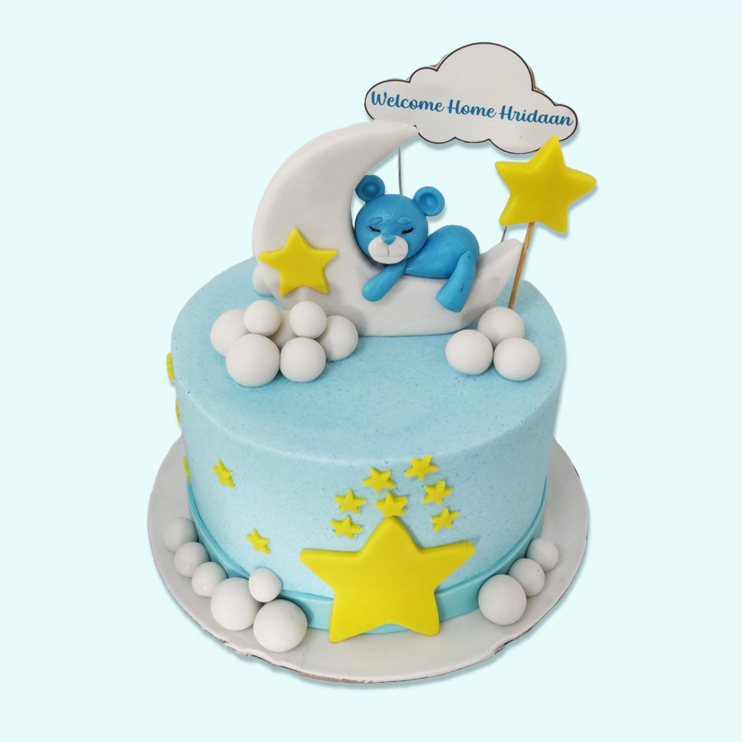 Baby Teddy on the Moon