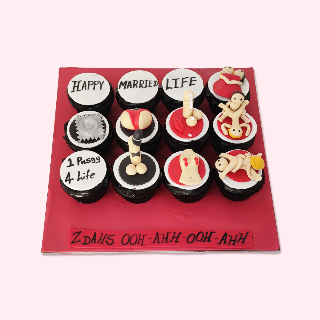 Bachelorette Cupcake