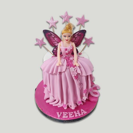 Barbie Girl Cake - Crave by Leena