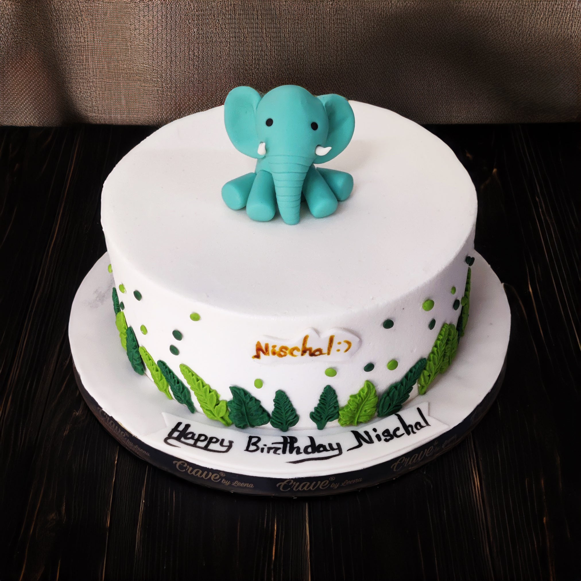 Baby Blue Elephant - Crave by Leena