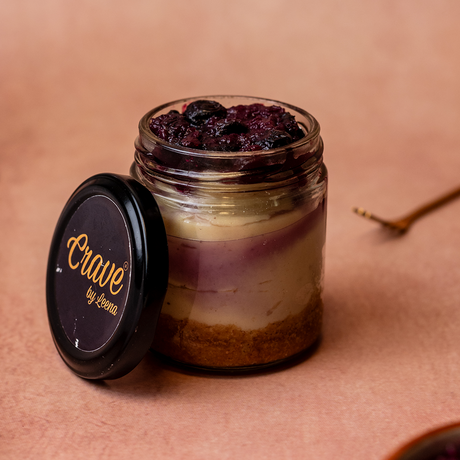 Blueberry Cheesecake Jar - Crave by Leena