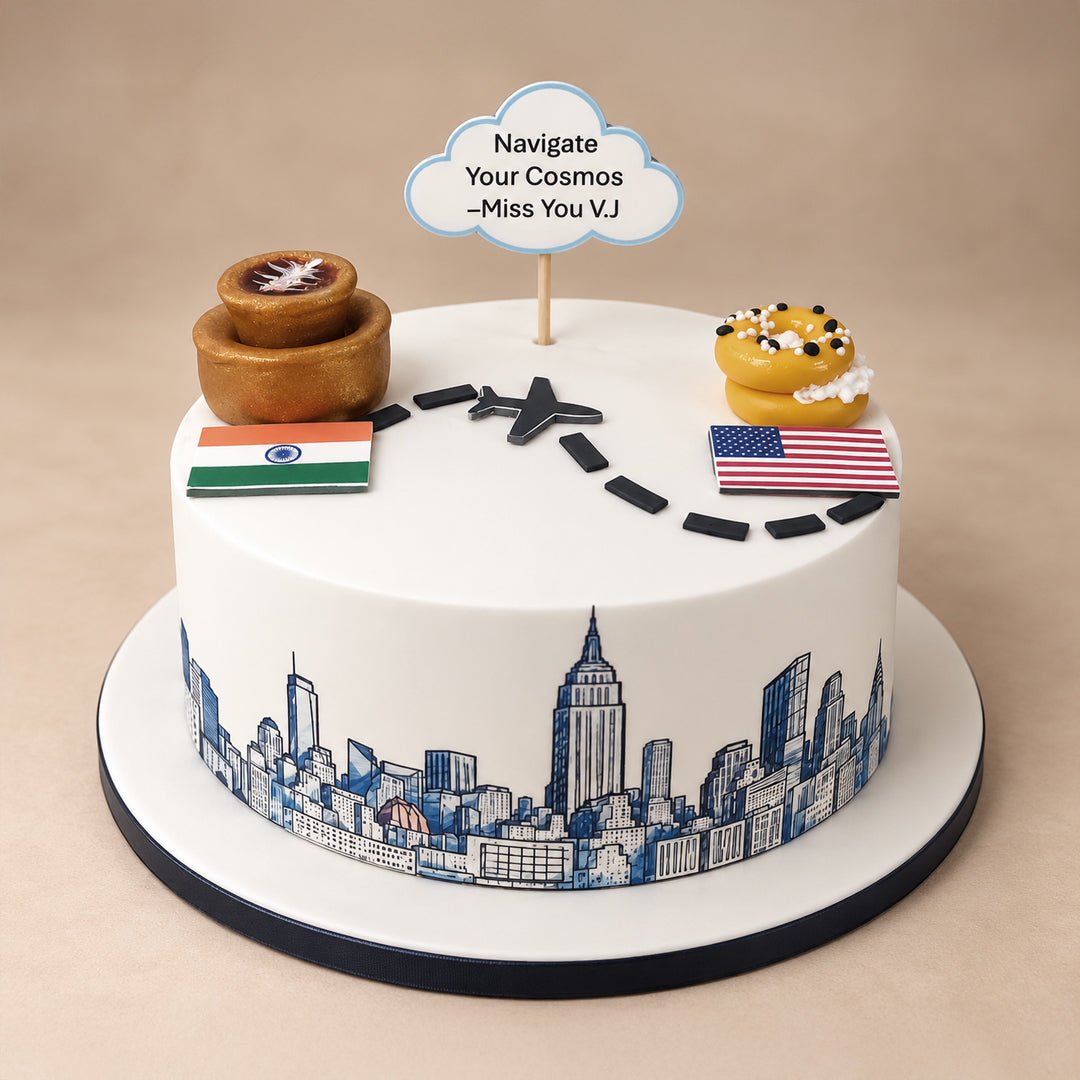 Bon Voyage Cake