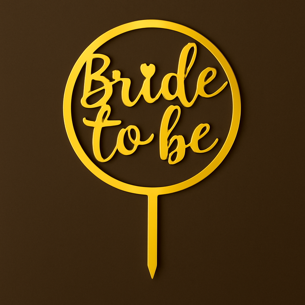Romantic Celebration Cake Toppers