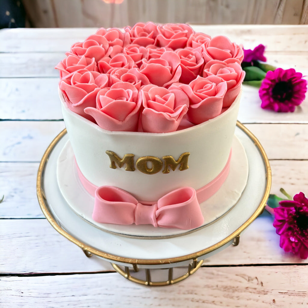 Mom's Bouquet of Flowers Cake - Crave by Leena