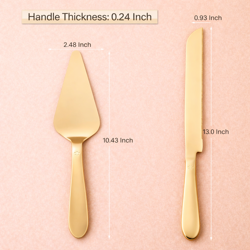 Elegant Cake Cutting Set - Crave by Leena