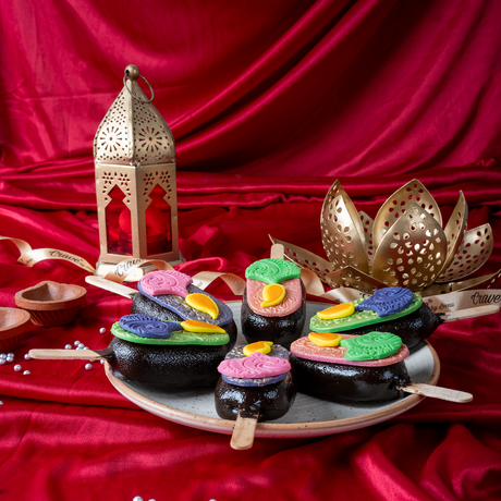 Diwali Cakesicles (box of 6) - Crave by Leena