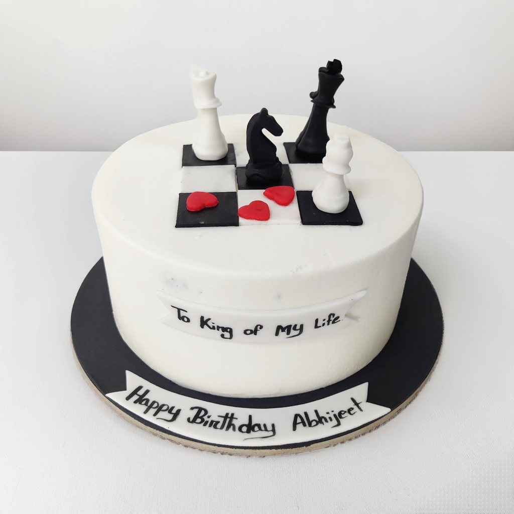 Chess Cake | Custom Cakes | Crave by Leena, Bangalore