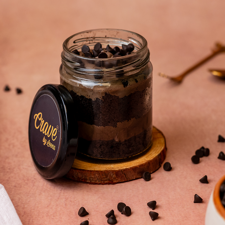 Chocolate Chip Mousse Jar - Crave by Leena