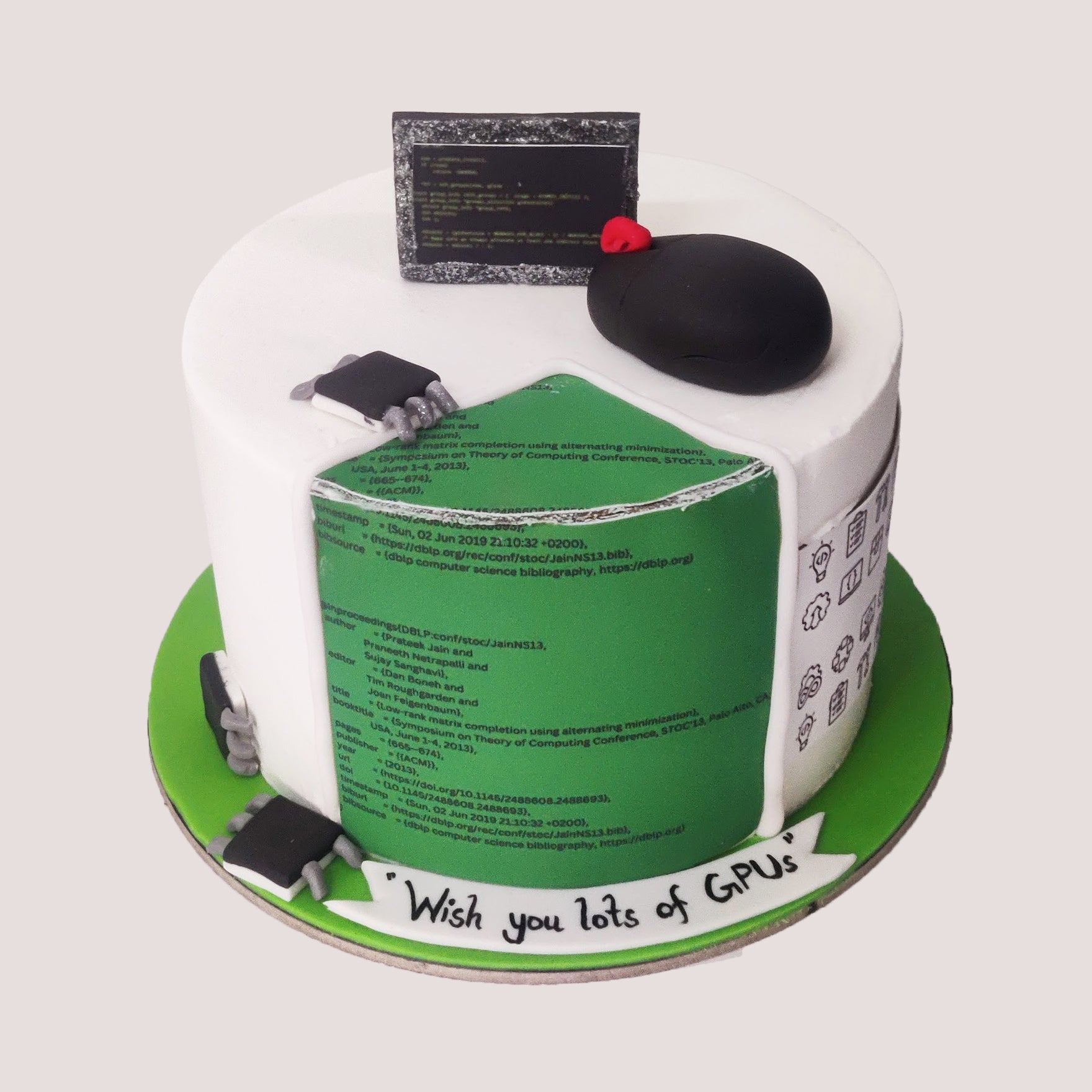 Caked Developer The Coder | Custom Cakes | Crave by Leena, Bangalore
