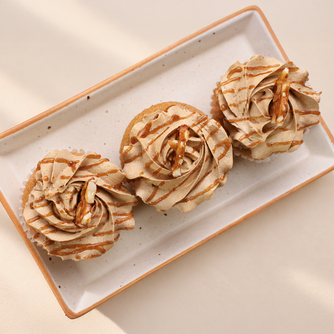 Coffee Butterscotch Cupcakes — Gluten-Free