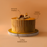 Coffee Butterscotch Cake - Crave by Leena
