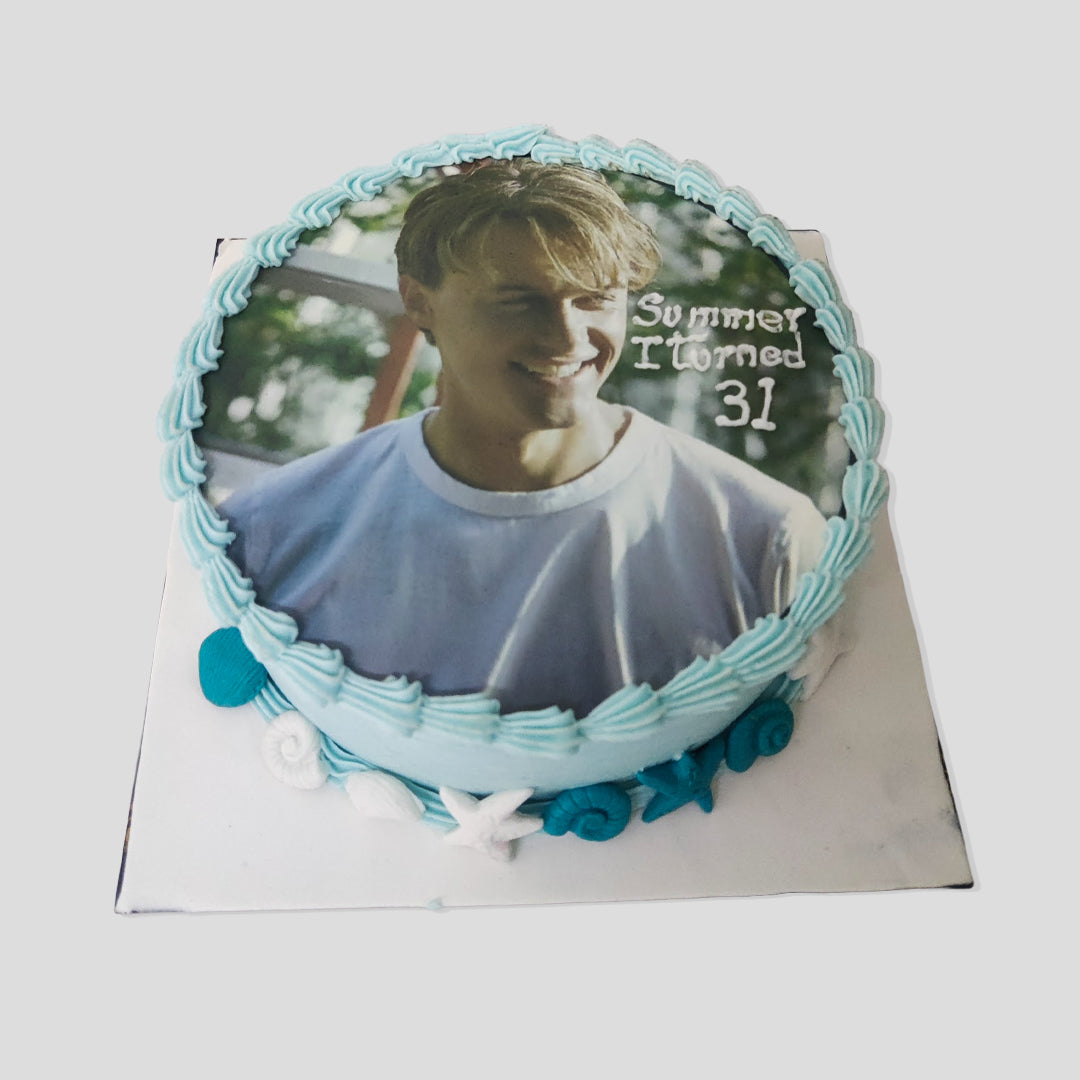 Seaside Summer Theme Cake