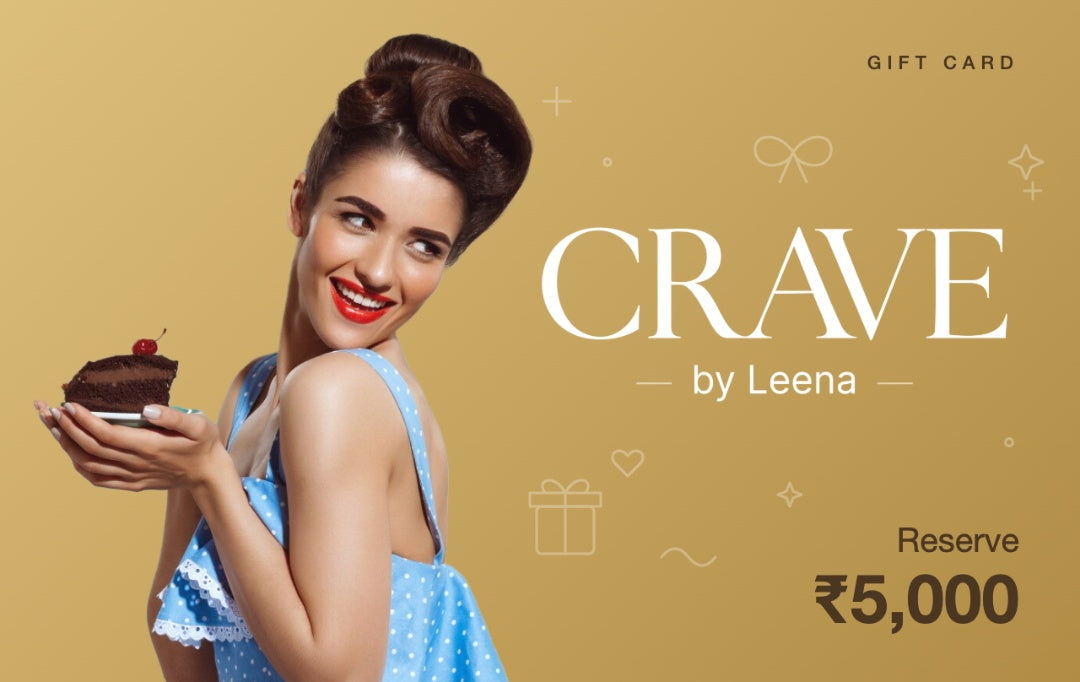 Reserve Gift Card 5% Discount - Crave by Leena