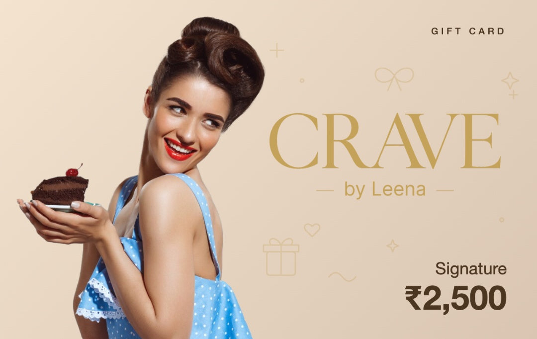 Signature Gift Card 3% Discount - Crave by Leena