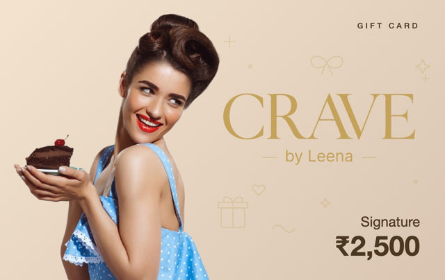 Signature Gift Card 3% Discount - Crave by Leena