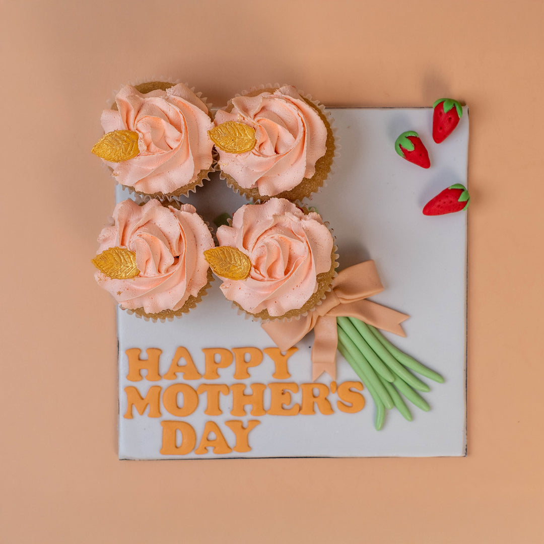 Cupcake Bouquet (box of 4)