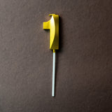 Gold Number "1" Birthday Candle - Crave by Leena