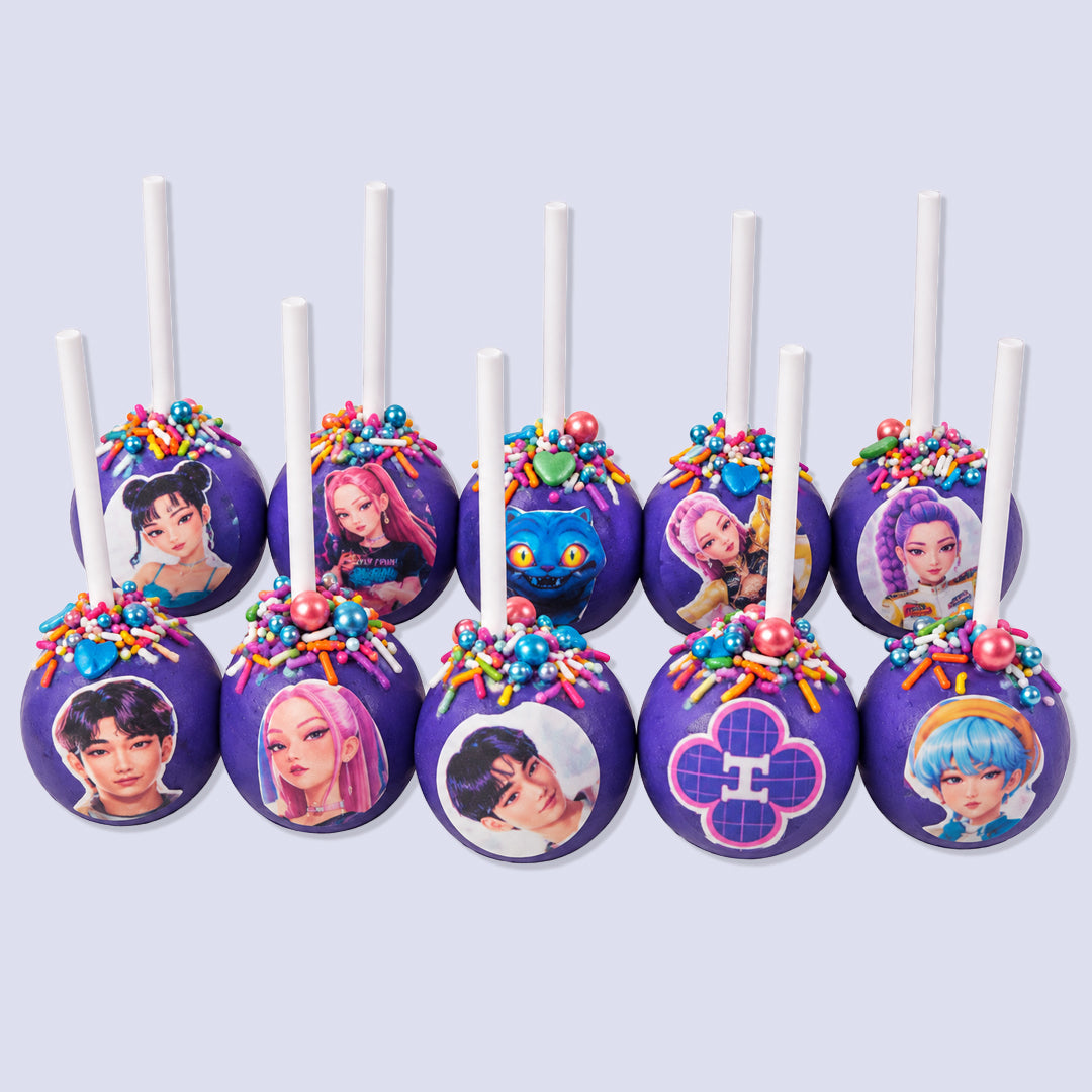Demon Hunters Cake Pops