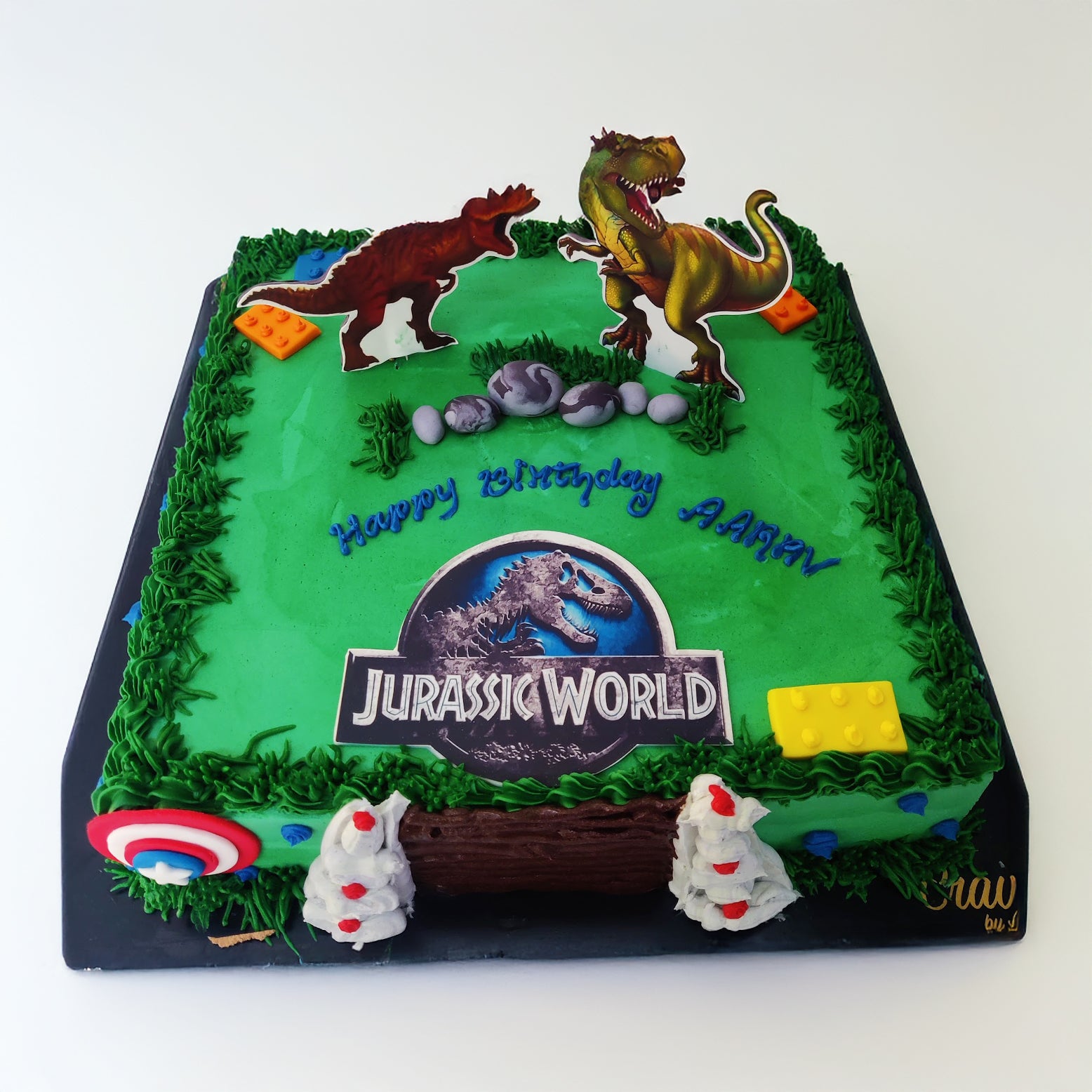Dino cake - Crave by Leena