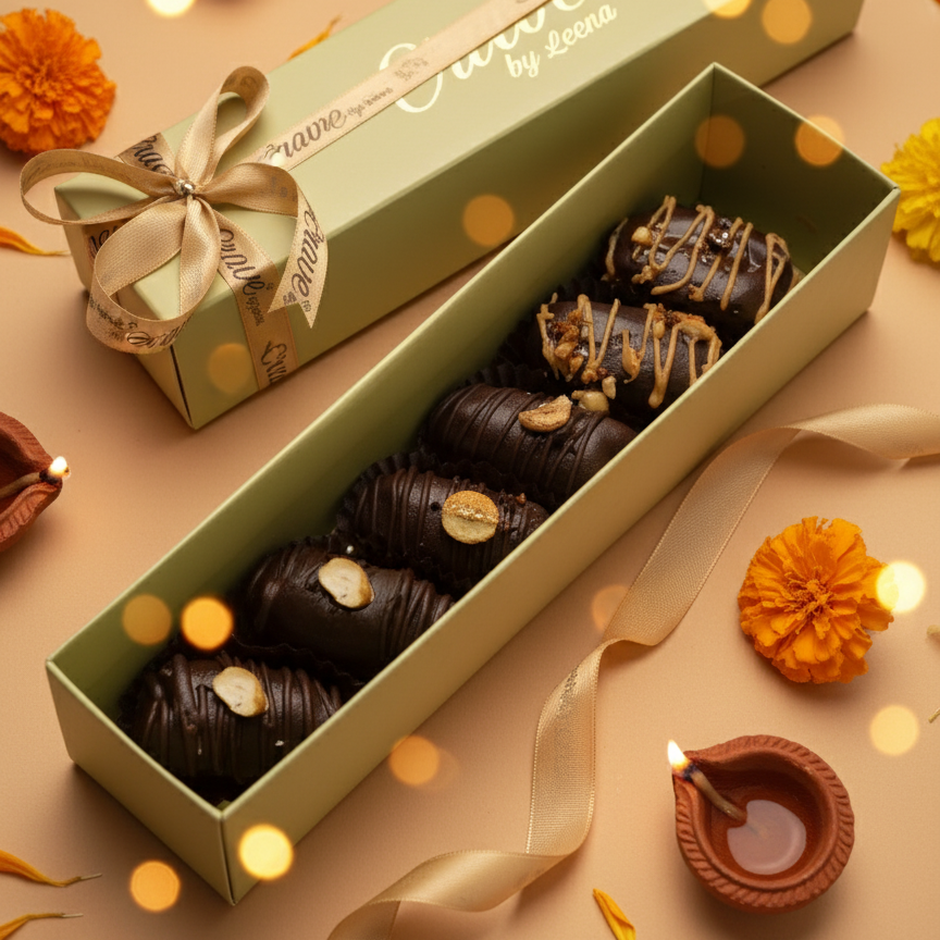 Diwali Medjool Stuffed Dates Box