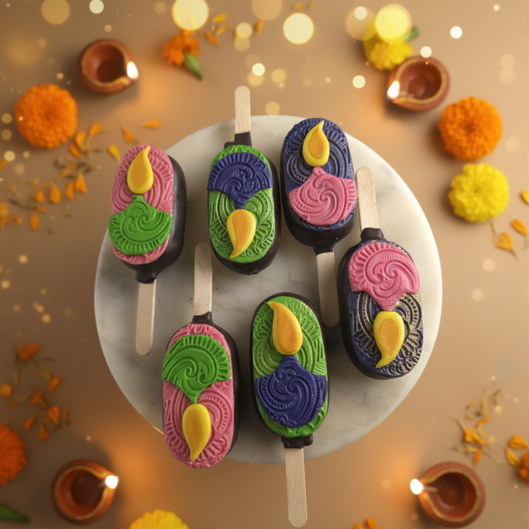 Diwali Cakesicles