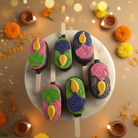 Diwali Cakesicles
