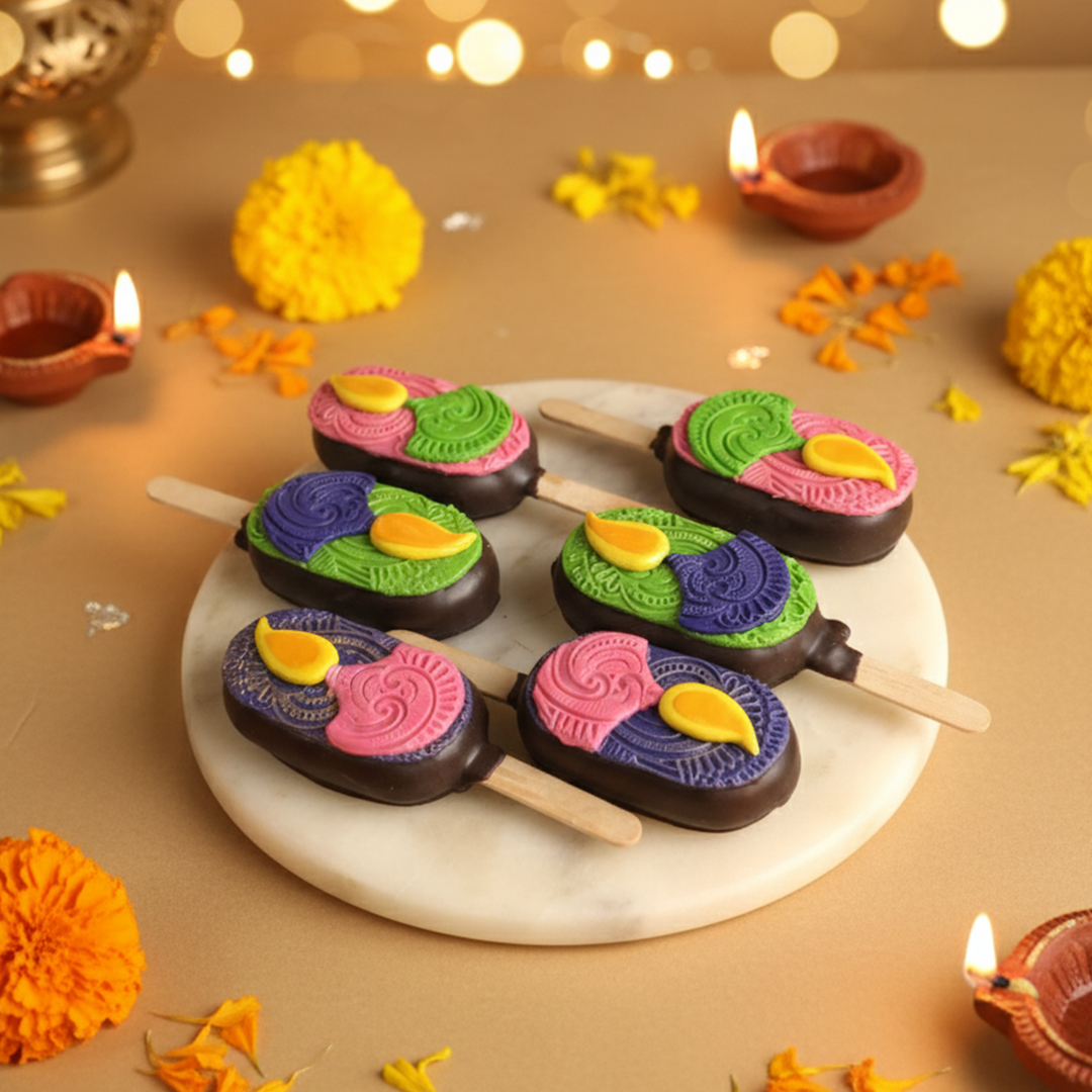 Diwali Cakesicles