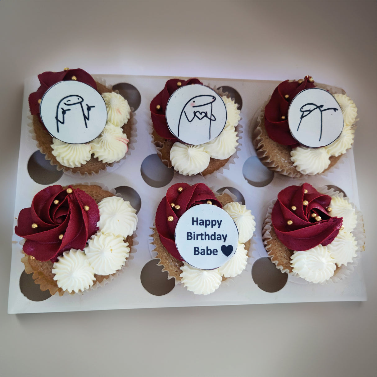 Edible Print Cupcake