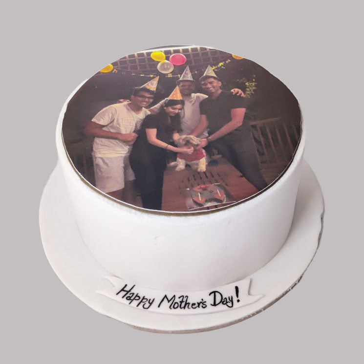 Multi Photo Cake Edible Photo Birthday Cake Bangalore | Crave by Leena