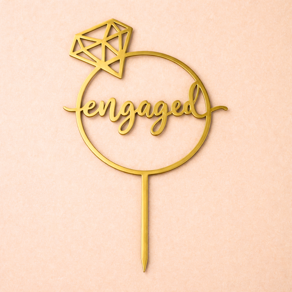 Romantic Celebration Cake Toppers - Crave by Leena