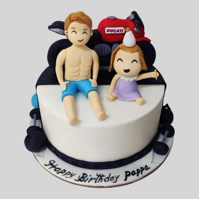 Father daughter Cake - Crave by Leena