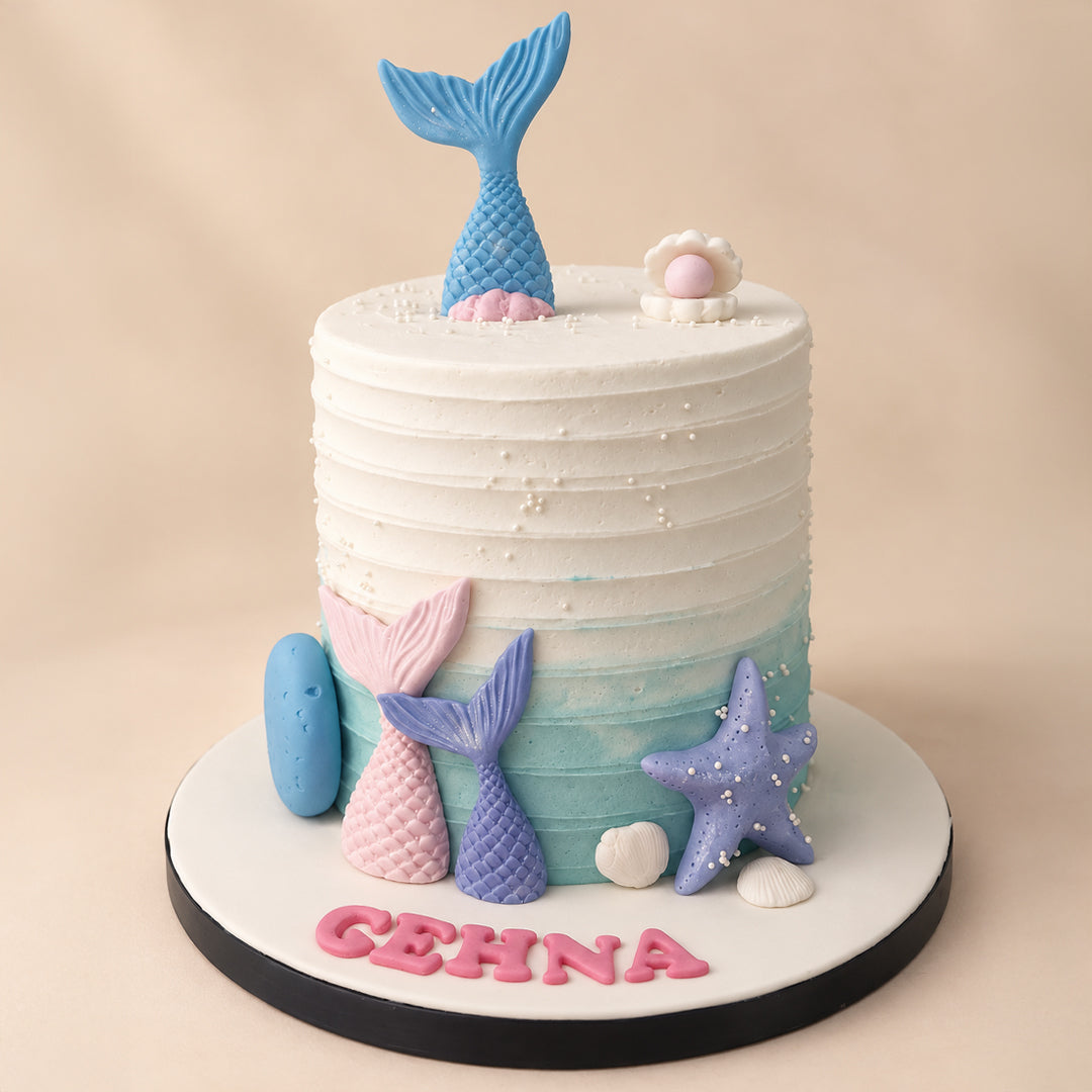 Fish Tail Mermaid Cake