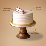 Gluten-Free Strawberries and Cream Cake - Crave by Leena