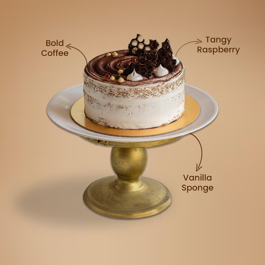 Peta Awarded Gluten-Free Raspberry Tiramisu Cake - Crave by Leena
